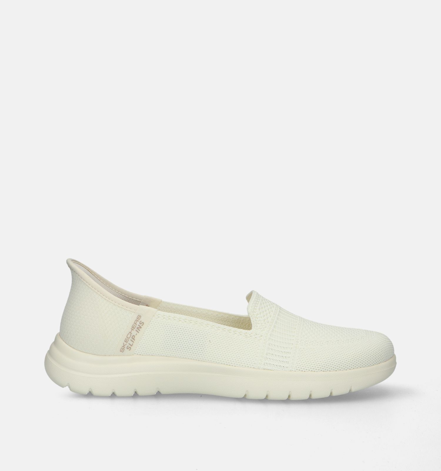 Witte skechers best sale dames instappers