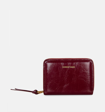Laurent David Portemonnees Bruin/Bordeaux