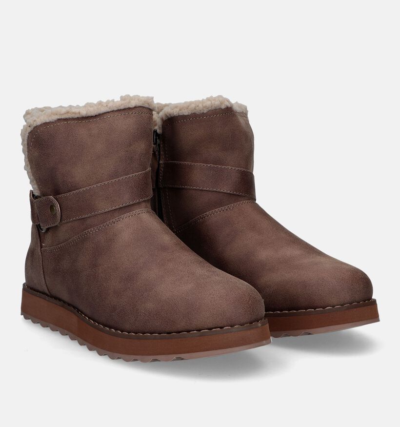 Skechers Keepsakes 2.0 Home Sweet Home Boots en Noir pour femmes (328136)