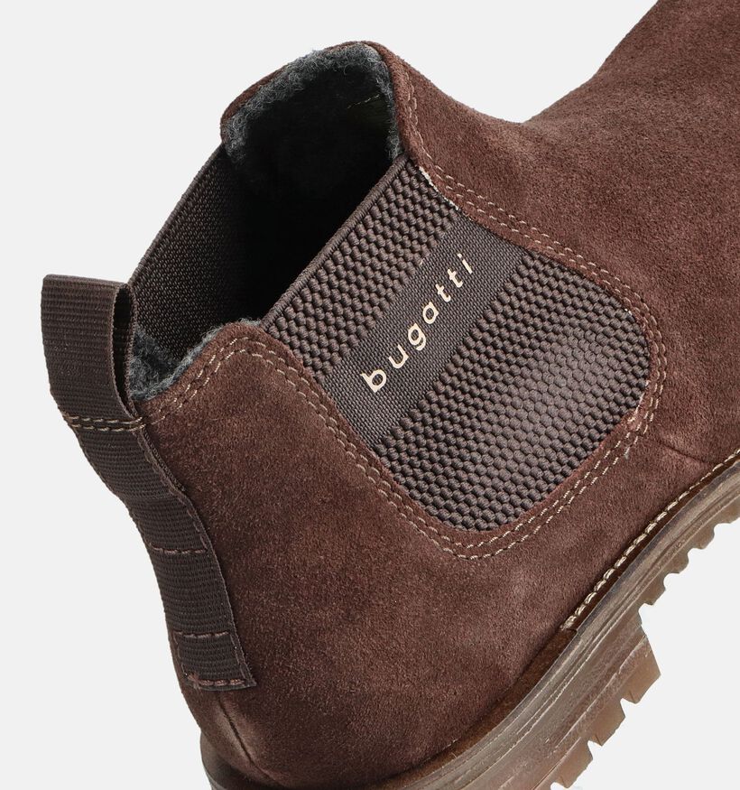 Bugatti Bottines Chelsea en Marron pour hommes (363796) - pour semelles orthopédiques