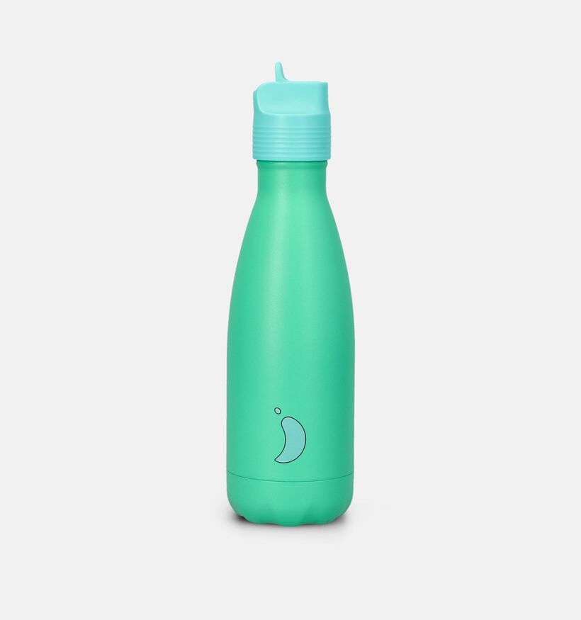 Chilly's Kids Bottle Gourde en Vert 350ml pour filles, gar&ccedil;ons (383660)