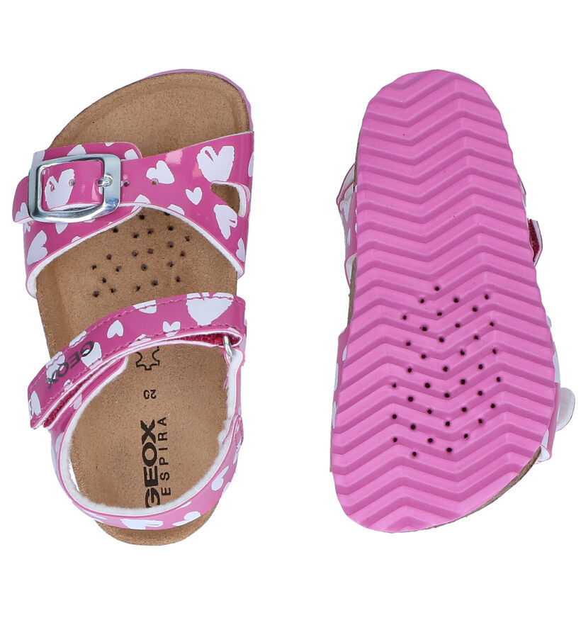 Geox Chalki Roze Sandalen in kunstleer (286953)