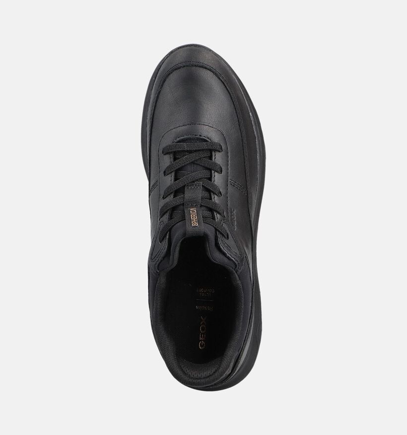 Geox Spherica Plus Baskets casual en Noir pour femmes (360131) - pour semelles orthopédiques