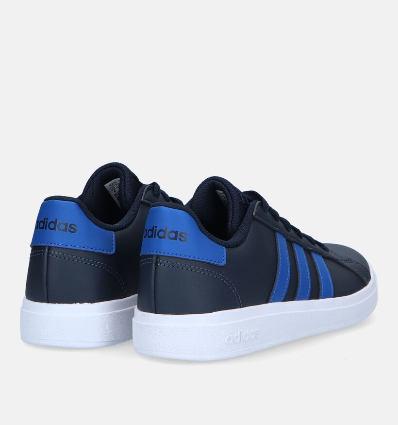 adidas Grand Court 2.0 K Witte Sneakers voor jongens, meisjes (341645)