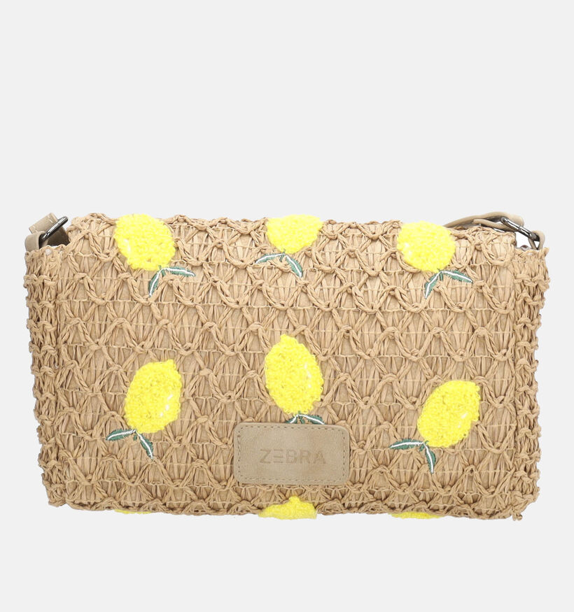 ZEBRA Citroen Lichtbeige/Gele Crossbodytas voor dames (374369)