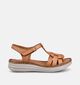 Hush Puppies Maki Cognac Sandalen voor dames (370573)