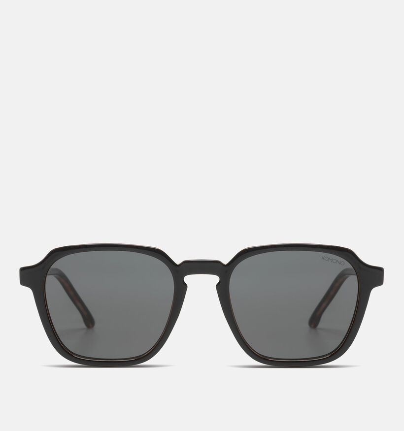 Komono Matty Black Tortoise Zwarte Zonnebril voor dames (355175)