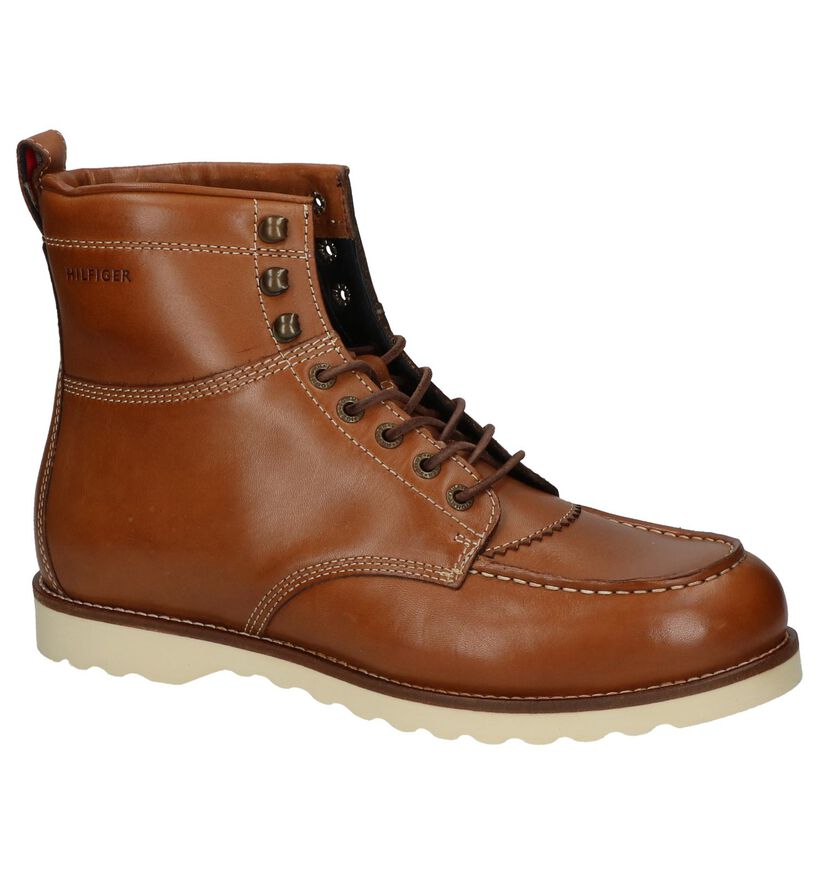Tommy Hilfiger Rudy Cognac Boots, , pdp