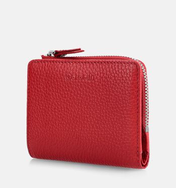 Euro-Leather Portemonnees Zwart/Beige/Cognac/Blauw/Rood