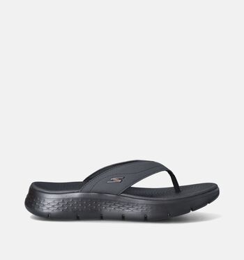 Teenslippers zwart