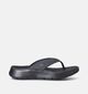 Skechers Go Walk Flex Vallejo Tongs en Noir pour hommes (354585)