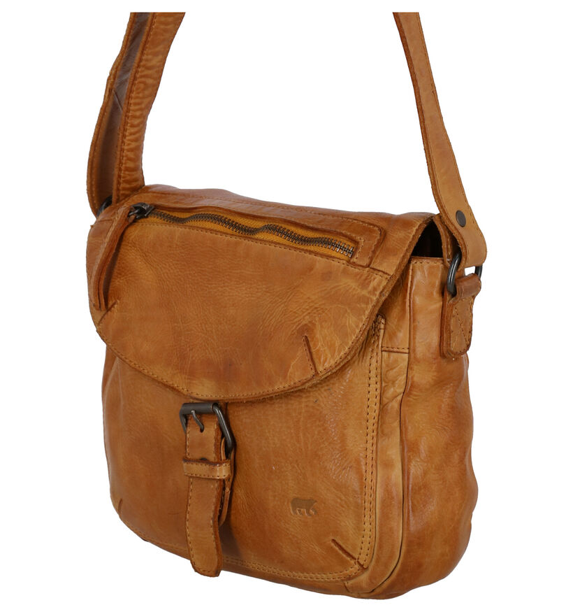 Bear Design Gele Crossbody tas voor dames (358870)