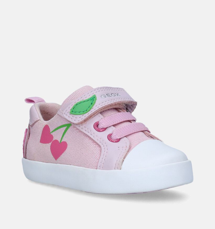 Geox Kilwi Baskets en Bleu pour filles (335786) - pour semelles orthop&eacute;diques