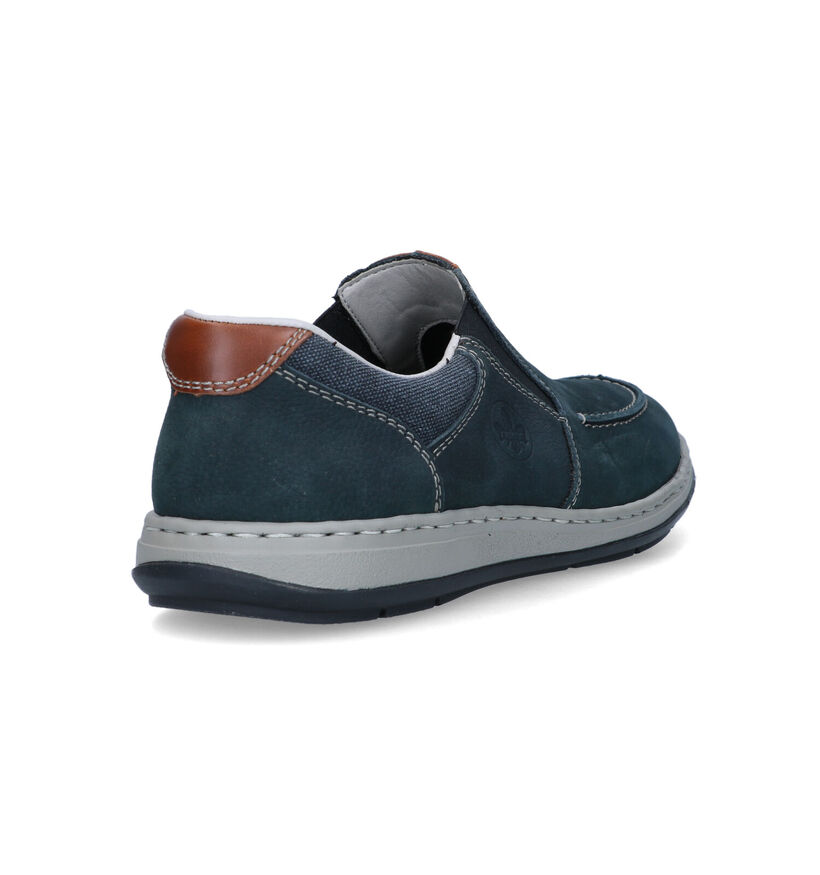 Rieker Chaussures à enfiler en Bleu foncé pour hommes (320269) - pour semelles orthopédiques