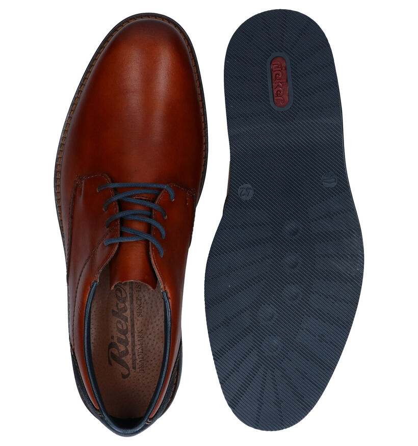 Rieker Chaussures habillées en Cognac en cuir (281840)