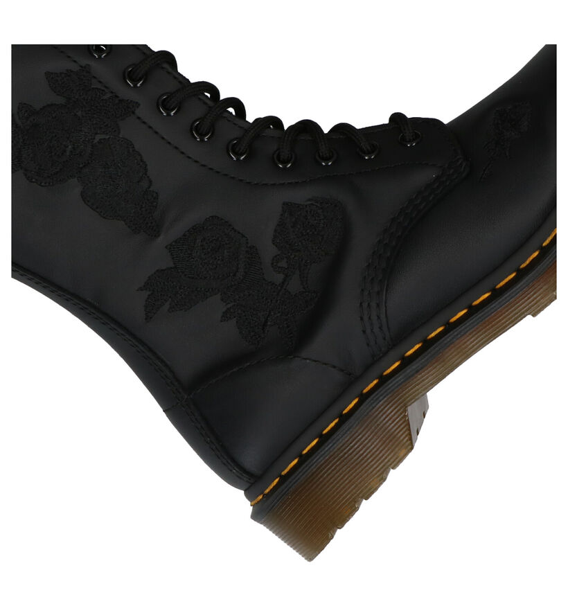 Dr. Martens 1914 Vonda Mono Bottes en Noir en cuir (277079)