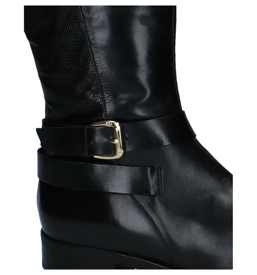 Hampton Bays Zwarte Lange Laarzen in leer (226649)