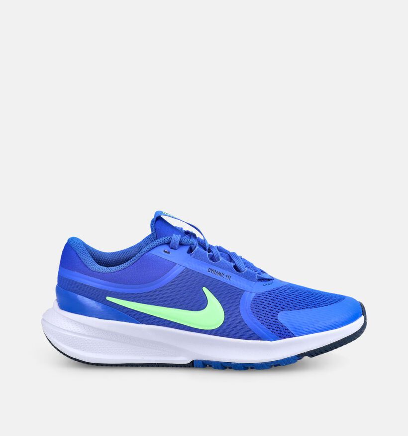 Nike Star Runner 5 Blauwe Loopschoenen voor jongens, meisjes (377293) - geschikt voor steunzolen