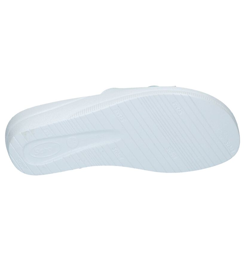 Witte Slippers Scholl New Massage, , pdp