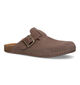 El Naturalista Balance Beige Slippers in daim (323961)