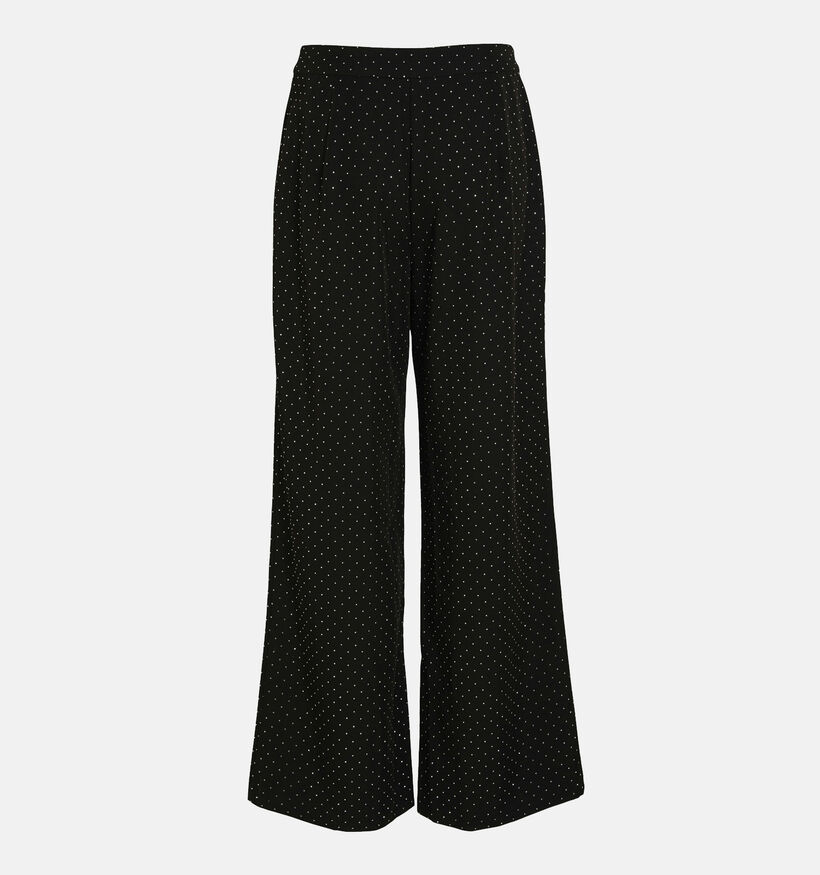 Vila Similetta Zwarte Wijde broek voor dames (348721)