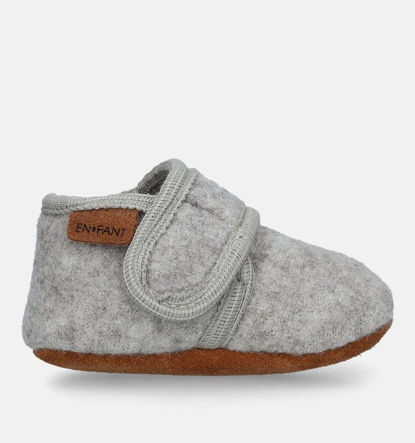 Enfant Beige Wollen Pantoffels voor meisjes, jongens (330350)