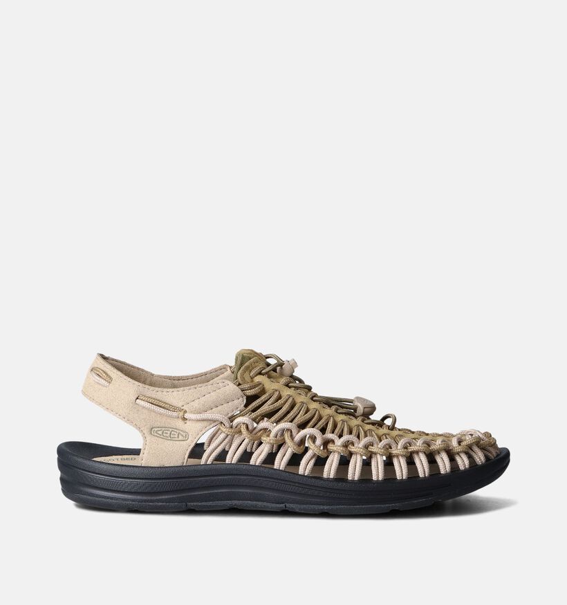 Keen Uneek M Sandales en Vert pour hommes (356366)