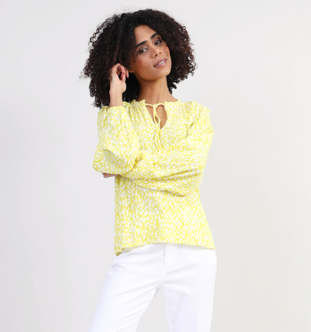 Blouse geel