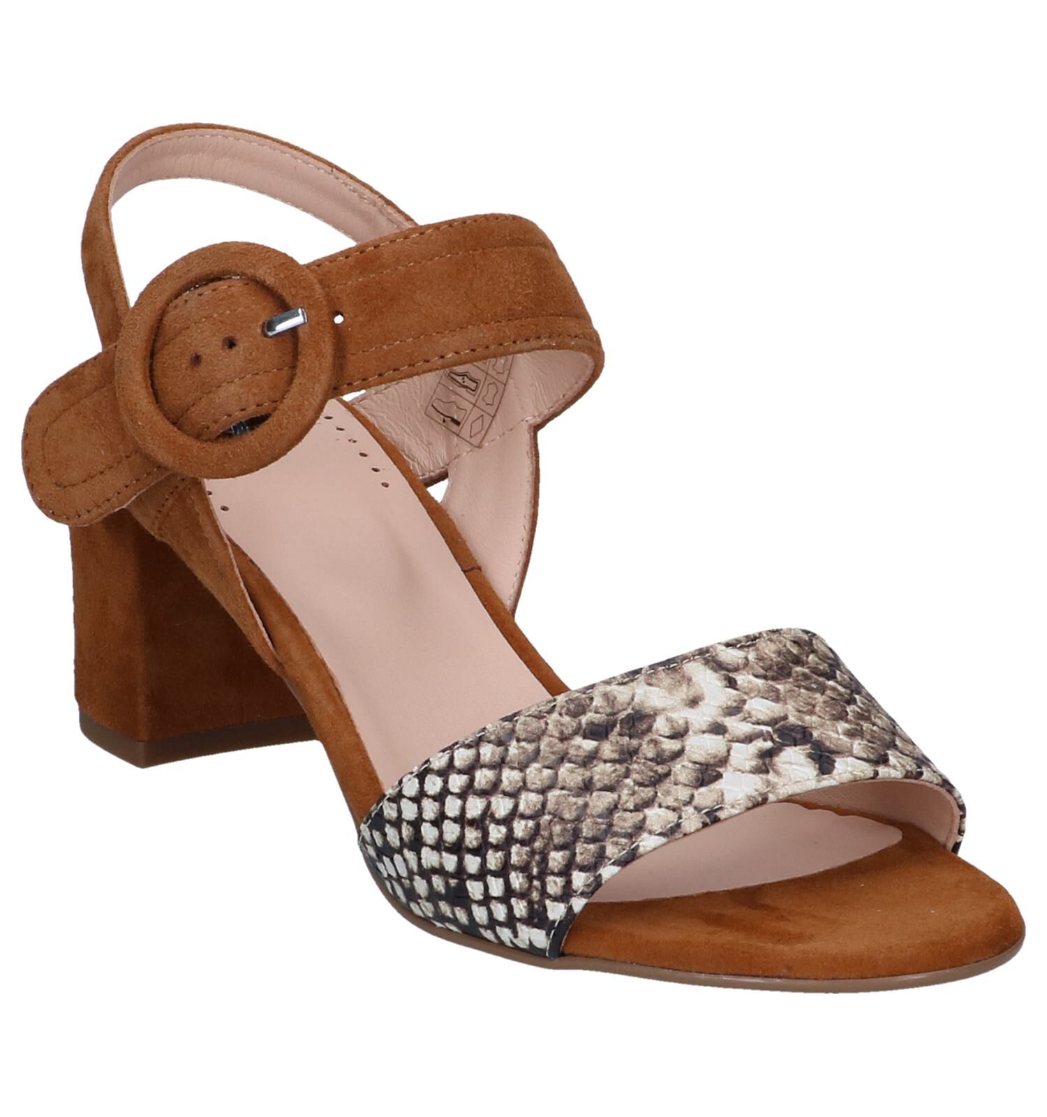 Cognac Sandalen Gosh | TORFS.BE | Gratis verzend en retour