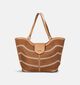 Carmela Bruine Shoppertas voor dames (373579)
