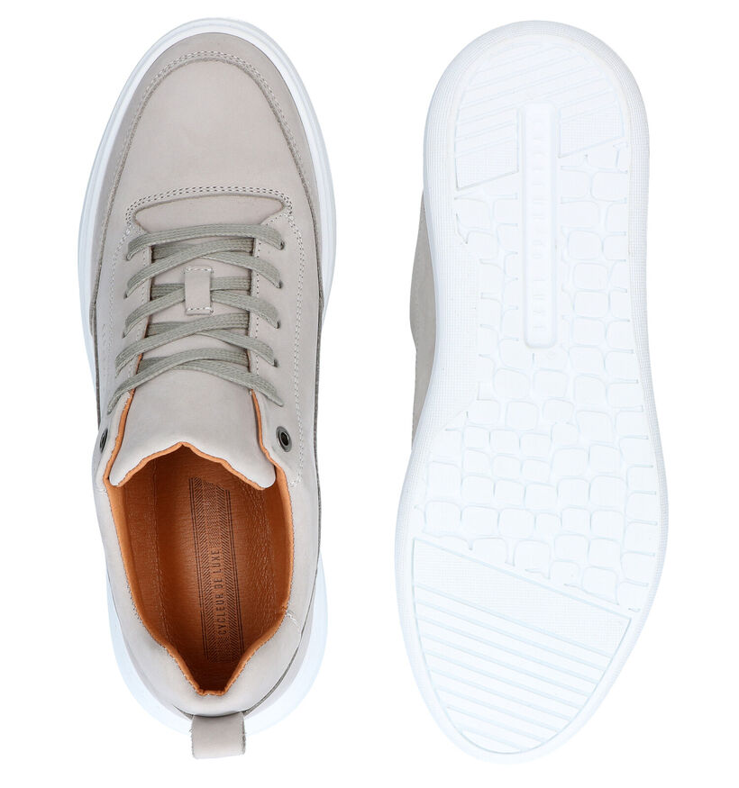 Cycleur de Luxe Mimosa Beige Veterschoenen in nubuck (292514)