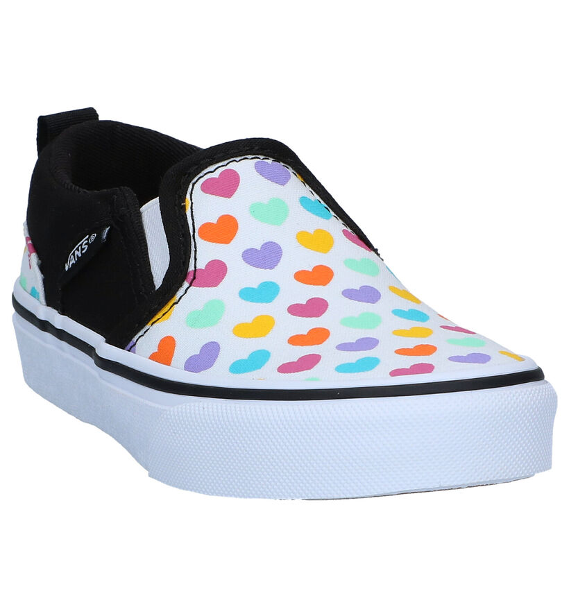 Vans Asher Multicolor Sneakers in stof (285710)