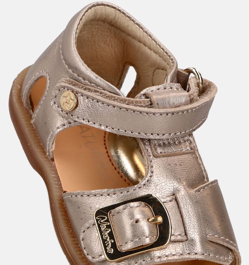 Naturino Quarzo Met Sandales pour b&eacute;b&eacute; en Or pour filles (372504)