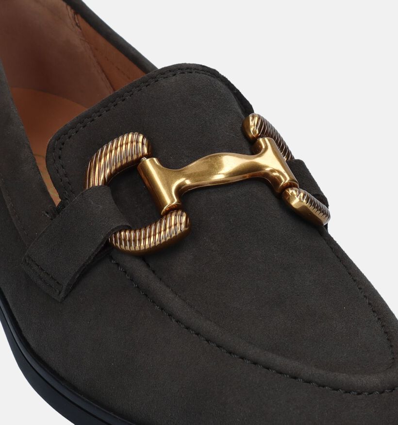 Gabor OptiFit Kaki Loafers voor dames (331167) - geschikt voor steunzolen