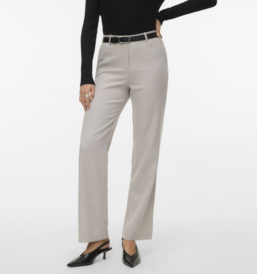 Vero Moda Zamira Bestie Pantalon L30 en Gris pour femmes (367235)