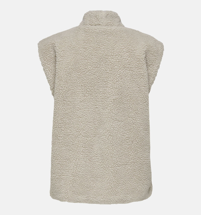 JDY Birdy Teddy Manteau en Beige pour femmes (359991)