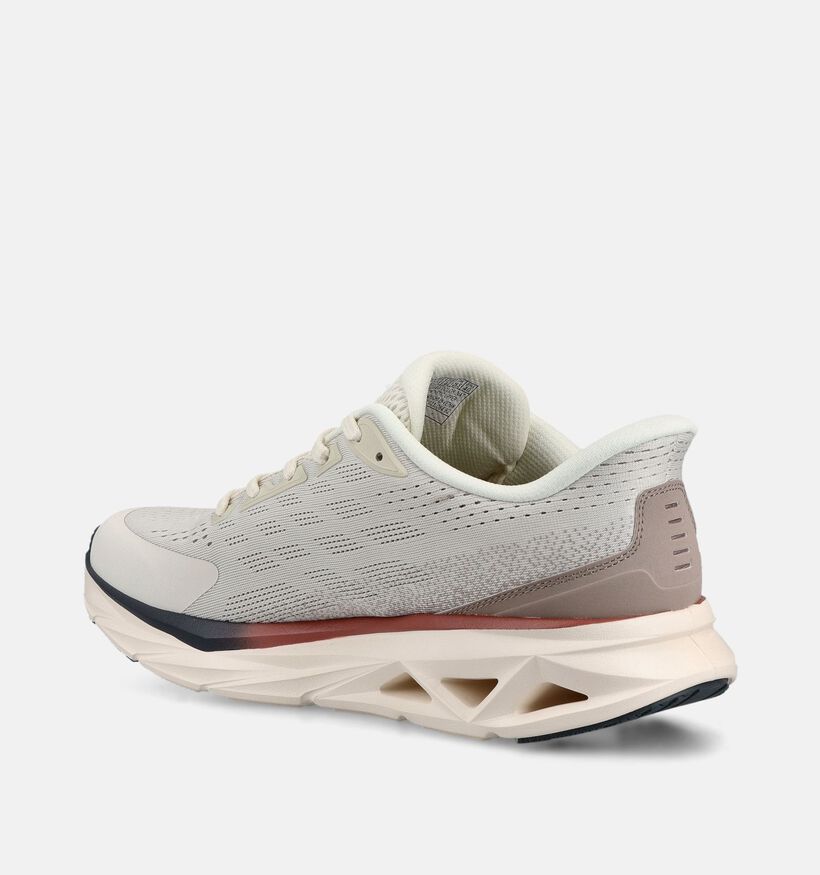 Skechers Glide-Step Vortex Ecru Sneakers voor heren (375631)