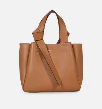 Crinkles Handtassen Beige/Blauw