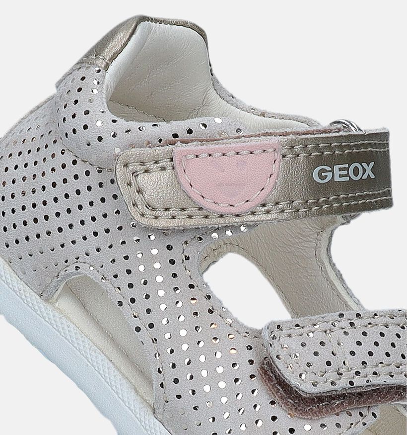 Geox Macchia Sandales en Or pour filles (337696)