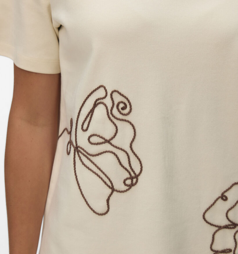 Vero Moda Irene Beige T-shirt voor dames (377618)