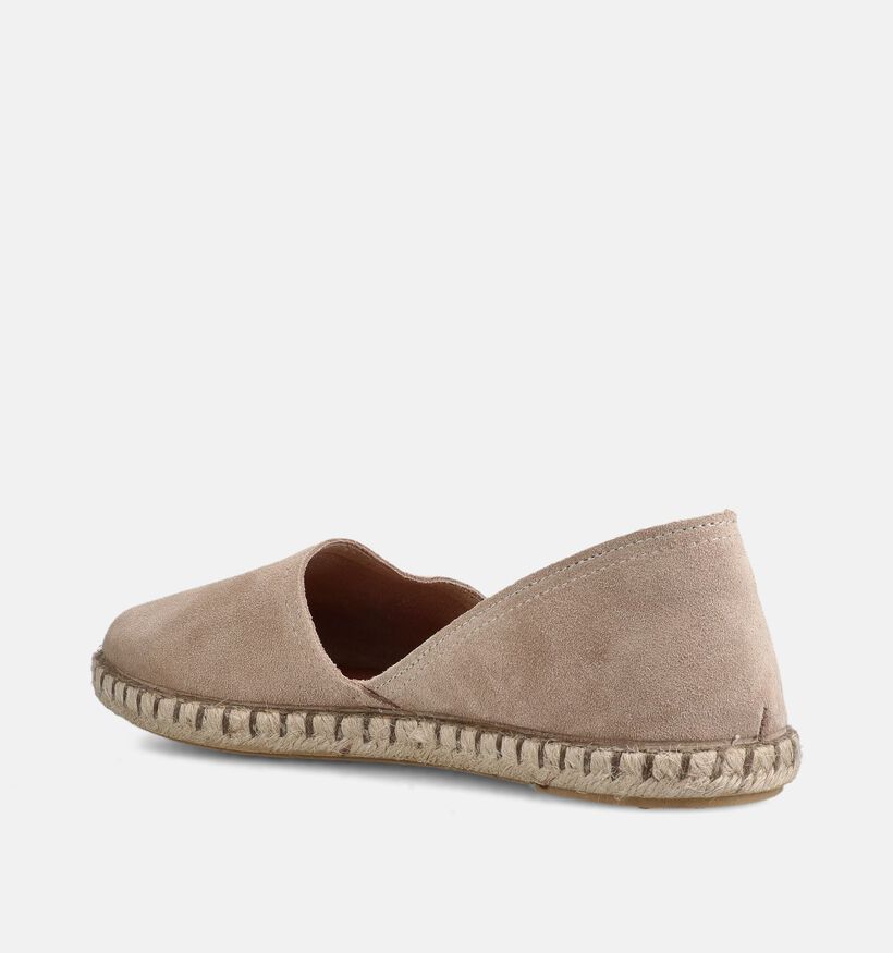 Verbenas Carmen Serraje Espadrilles en Beige pour femmes (370097)