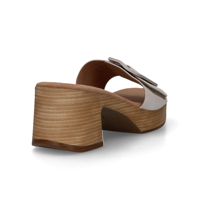 Gabor Comfort Nu-pieds mules en Beige pour femmes (323421)