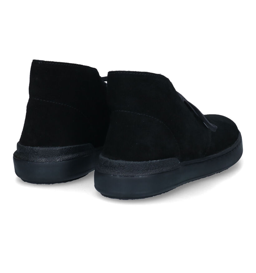 Clarks Courtlite Chaussures Hautes en Noir pour hommes (313690) - pour semelles orthopédiques
