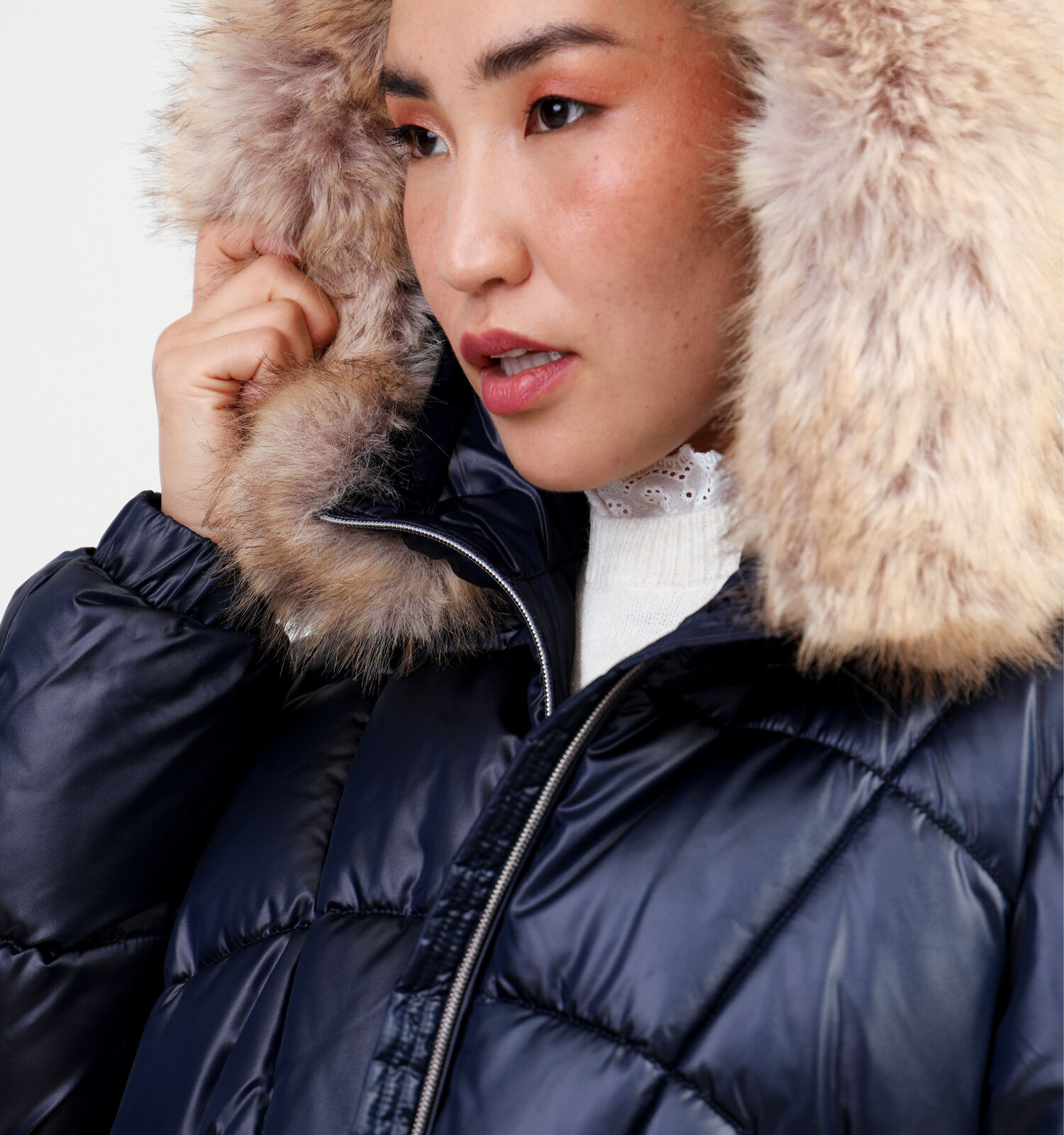 Geox Parka en Bleu Femmes Manteaux en ligne sur TORFS.BE