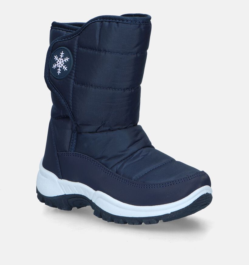 BBS Bottes de neige en Bleu pour filles, garçons (343873)