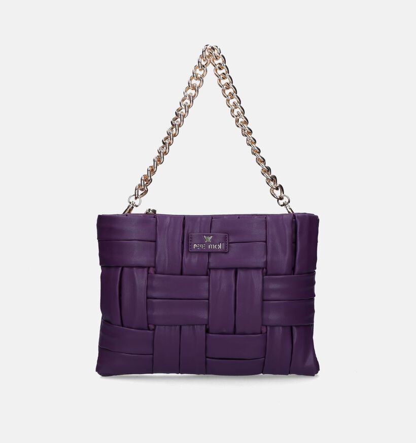 Pepe Moll Plaited Sac à bandoulière en Mauve pour femmes (333825)