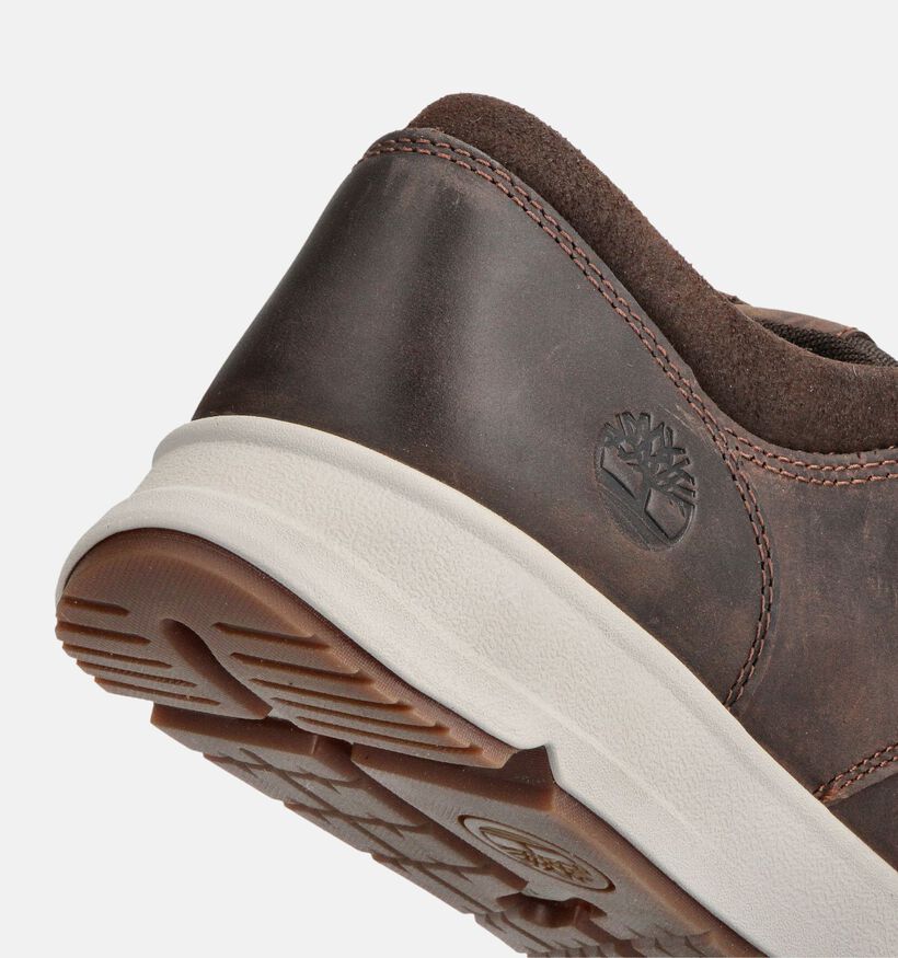 Timberland Parker Street Donkerbruine Veterschoenen voor heren (360565) - geschikt voor steunzolen