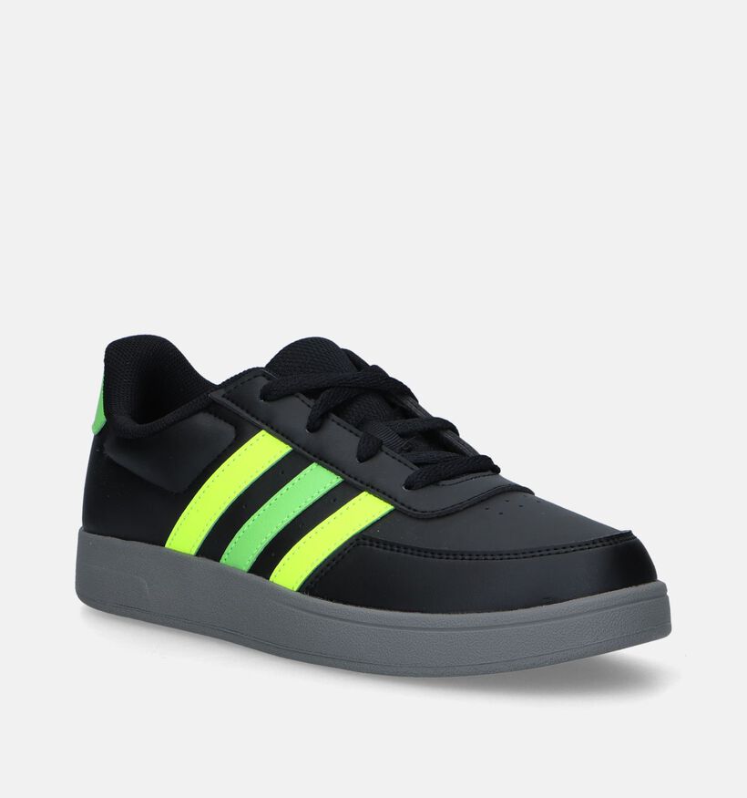 adidas Breaknet Witte Sneakers voor jongens, meisjes (318945) - geschikt voor steunzolen