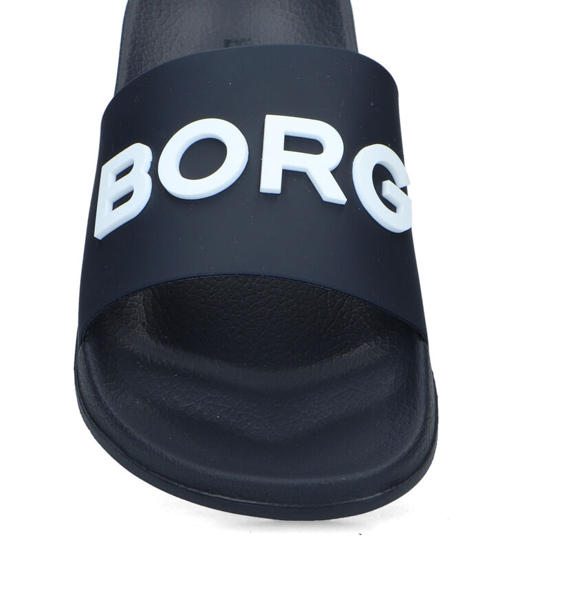 Björn Borg Knox Mld Blauwe Badslippers voor jongens (320687)