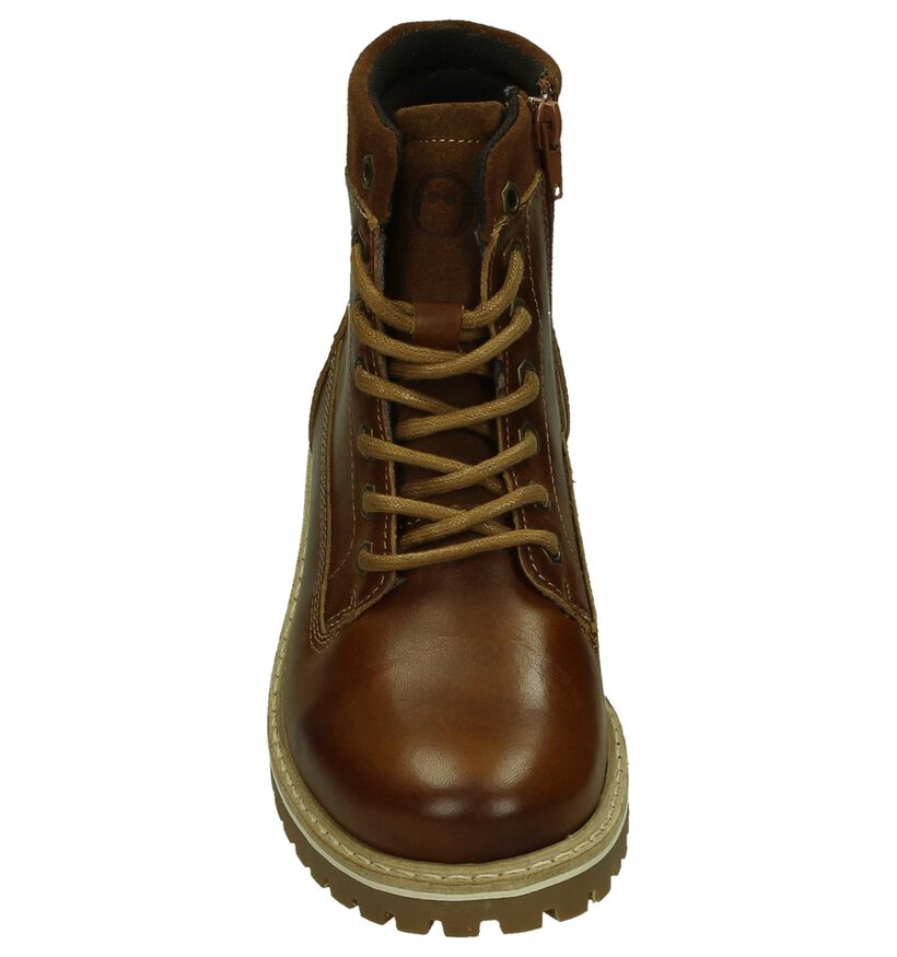 Cognac Ghost Rockers Boots in leer (202363)